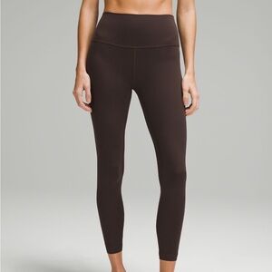 Espresso lululemon align leggings